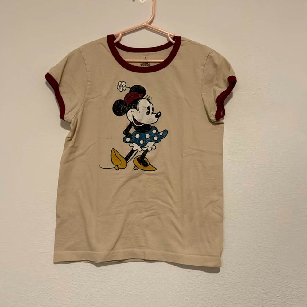 Disney Minnie Mouse t shirt size Girls L 10/12